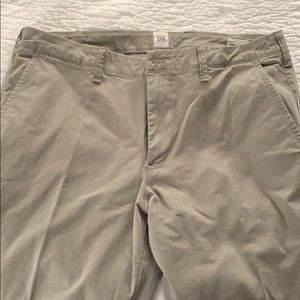 Gap 36x34 gray khaki / slacks